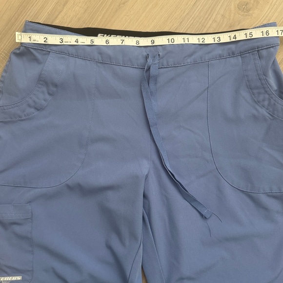 Skechers Ceil Blue Straight Leg Cargo Scrub Set.  Sz XL/L - Picture 6 of 17